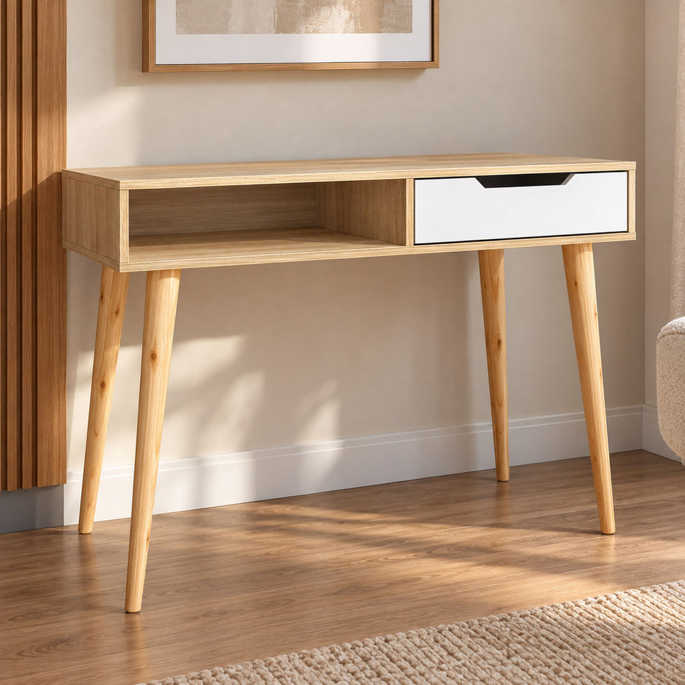 Escritorio Vintage Ágatha 1 Cajón Ventitas Home Color Duna