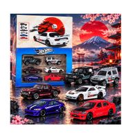 Hot Wheels 6-Pack  Silver Series Streets of Japan