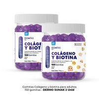 Gomitas Colágeno Y Biotina Adulto Dermo Sumak 2 Unidades