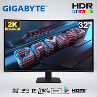 MONITOR GS32QCA GAMER CURVO QHD 320'' 180hz 1ms HDR AMDfreesync
