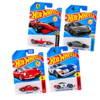 Hot Wheels 4-Pack Ferrari Autos a Escala Coleccionables