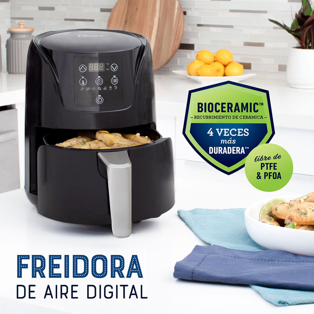 Freidora De Aire Digital Oster CKSTAF18D De 1.8 Lt - Promart