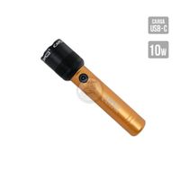 Linterna telescópica de mano 10W Recargable Cafini L1621A