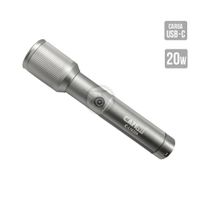 Linterna Táctica de mano Recargable 20W Pro Cafini L1632A