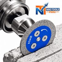 Mini Disco Diamantado Para Cortar Porcelanato 50mm - M14