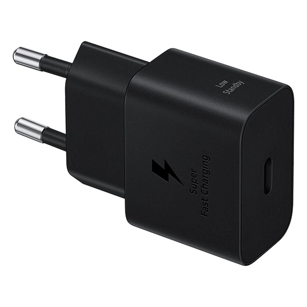 Cargador Samsung 25W USB-C con Cable USB-C EP-T2510XBEGWW Negro