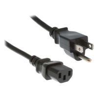 Cable de Poder HPE Aruba PC-AC-NA NEMA 5-15P a C13 1.8 m JW124A Negro