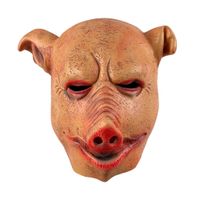 Máscara de Cerdo Látex Halloween