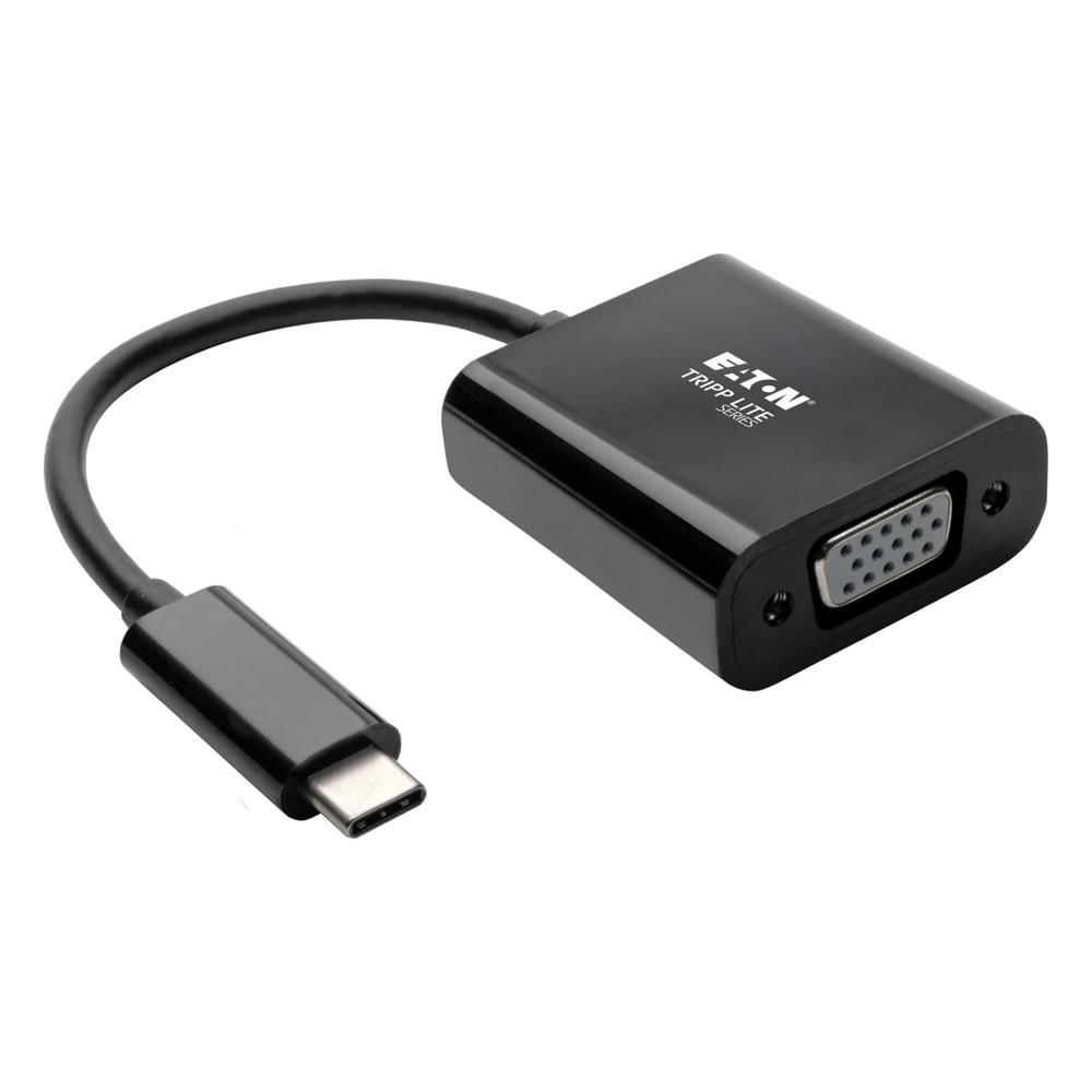 Adaptador USB-C a VGA Tripp Lite U444-06N-VB-AM 1080p Negro