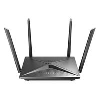 Router D-Link DIR-2150 AC2100 Wi-Fi 5 Doble Banda Gigabit 4 Antenas Negro