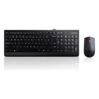 Combo Teclado y Mouse Lenovo 300 USB GX30M39630 Español Latino Negro