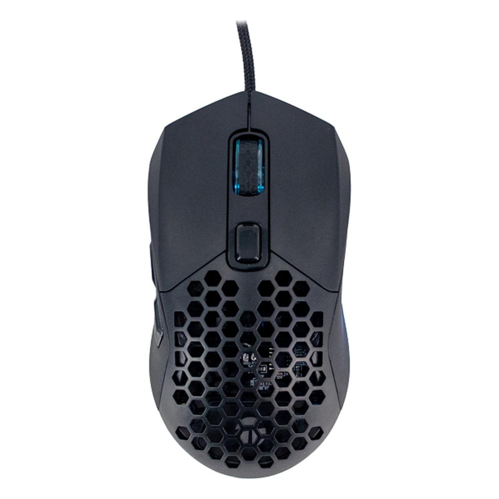 Mouse Gamer Teros TE-1232G USB 7200 DPI RGB Negro