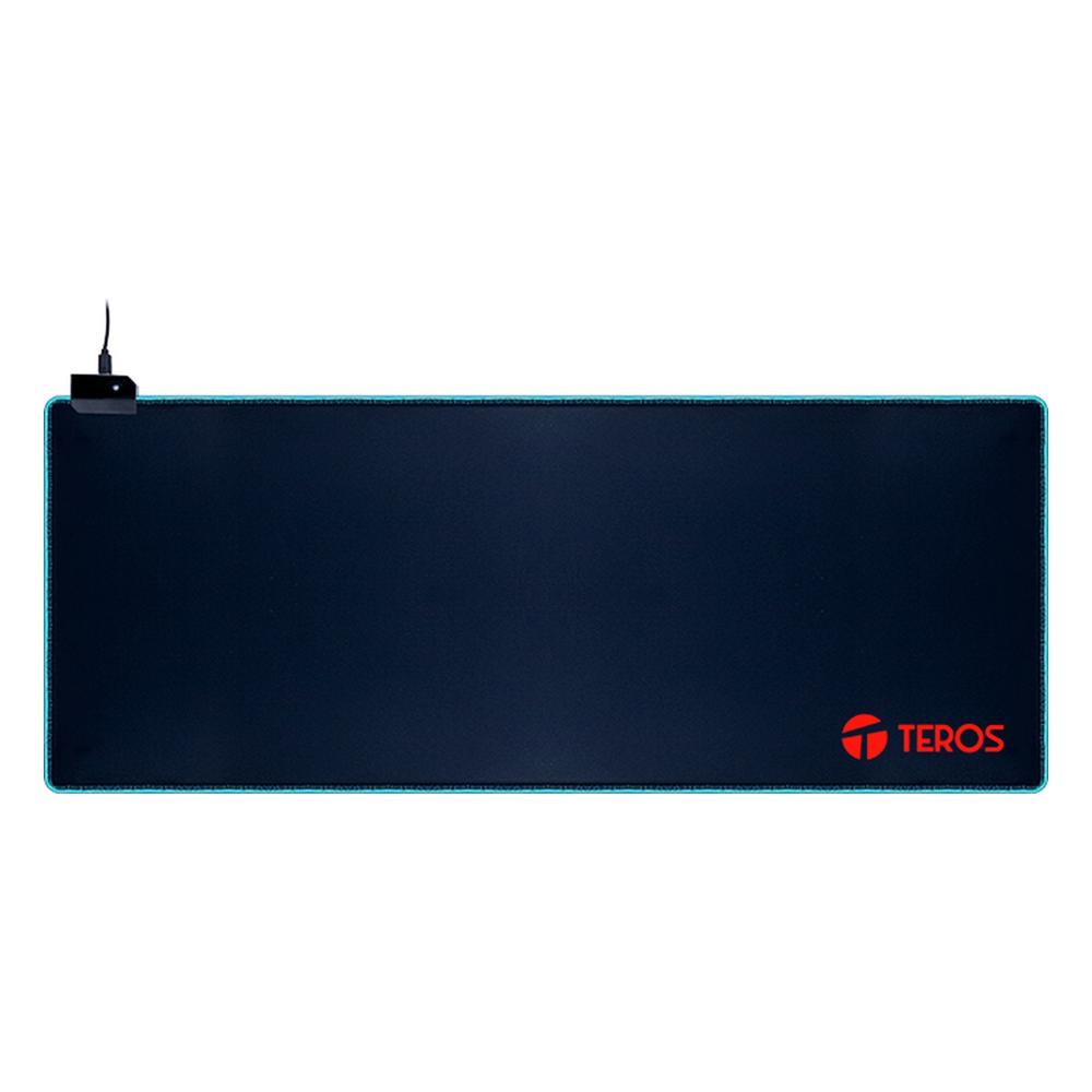 Mouse Pad Gamer Teros TE-3020G RGB 80 x 30 cm Negro