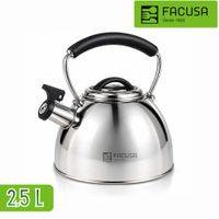 Tetera De Acero Inoxidable Facusa Essential 2.5l