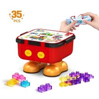 Juguete Set Bloques de Construcción Blandos Sensorial de 35pcs