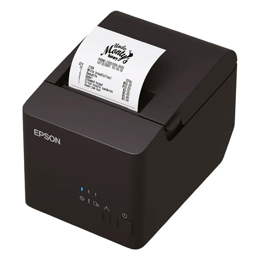 Impresora Térmica de Tickets Epson TM-T20IV-L USB Ethernet 80 mm Negro