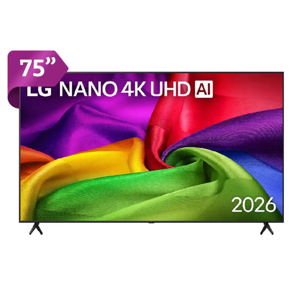 Televisor LG 75 NANO 4K UHD AI Smart TV 2026 - 75NU800BPSB