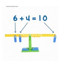 Balanza Numérica Matemática Interactiva para Niños