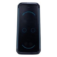 Parlante Bluetooth Karaoke Teros Vibe TE-VIB6055BLK 100W 2 Micrófonos Inalámbricos Negro