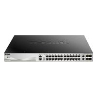 Switch Administrable D-Link DGS-3130-30PS 24 Puertos Gigabit PoE 370W 2 10GBASE-T 4 SFP Plus Negro