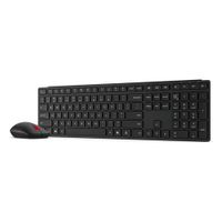 Combo Teclado y Mouse Inalámbrico Lenovo Pro 6000 4X31S04857 Bluetooth Español Latino Negro