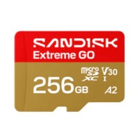 Memoria micro SD Sandisk Extreme Go 256 GB