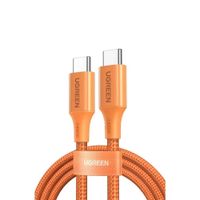 Cable Ugreen USB-C a USB-C PD 5A Carga Rápida 100W 1M Orange L502-95493