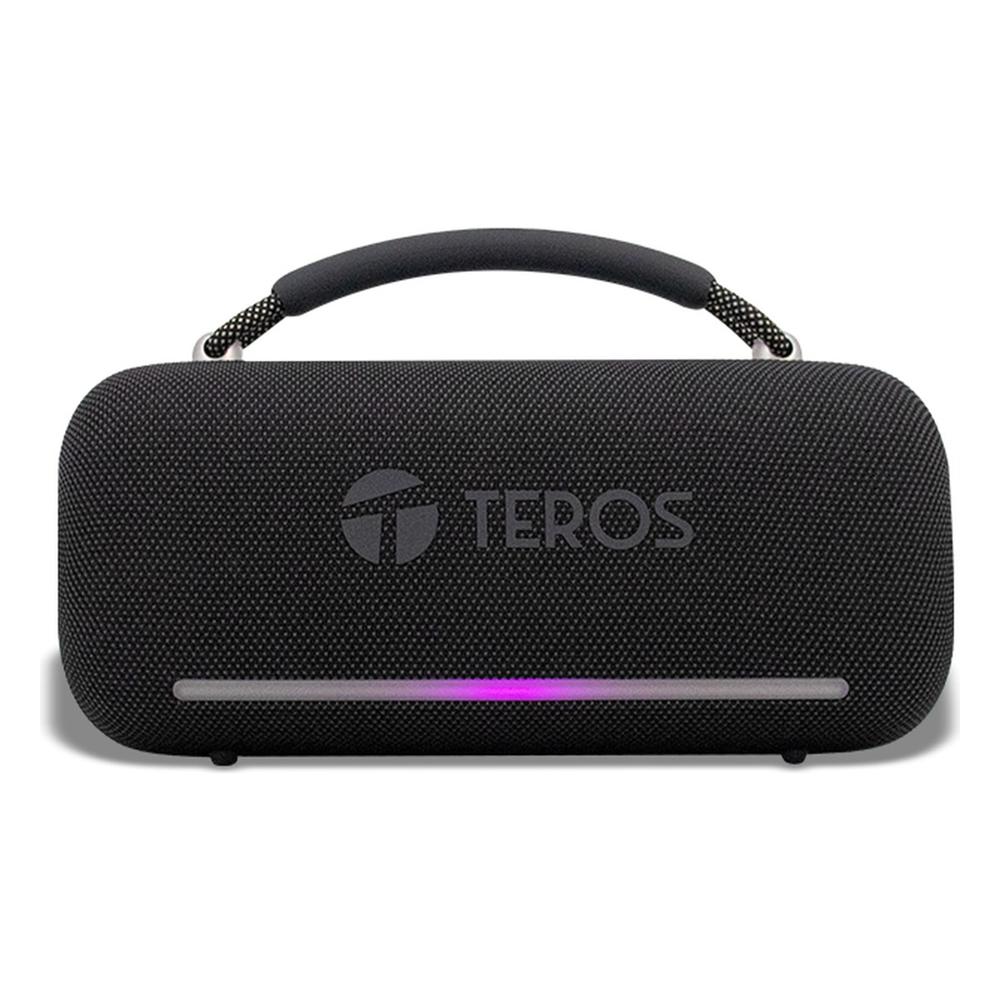Parlante Bluetooth Portátil Teros Vibe VB-6049BLK 60W Luces RGB Negro