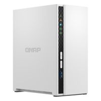 Servidor NAS QNAP TS-233 2 Bahías ARM Cortex-A55 2GB RAM Gigabit Blanco