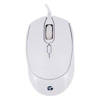 Mouse Alámbrico Teros TE-1225S USB 1600 DPI Blanco