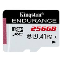 Tarjeta Micro SD Kingston High Endurance 256GB microSDXC UHS-I U1 A1 Clase 10