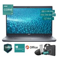 Laptop semi nueva Dell Latitude 5531 Core i5 12va 8GB RAM 256GB SSD 15.6pul - Mouse - Funda