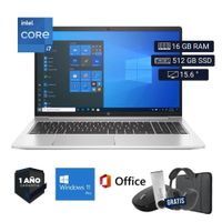Laptop semi nueva HP ProBook 450 G8 Core i7 11va 16GB RAM 512GB SSD 15.6pul. - Mouse - Funda