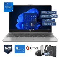 Laptop semi nueva HP 250 G8 Core i7 10ma. 8GB RAM 512GB SSD 2GB Video 15.6pul.- Mouse - Funda