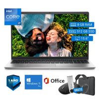 Laptop semi nueva Dell Latitude 3520 Core i7 11va 8GB RAM 512GB SSD 15.6pul - Mouse - Funda