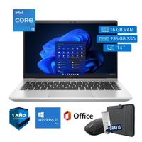 Laptop semi nueva HP EliteBook 640 G9 Core i5 12va 16GB RAM 256GB SSD 14pul. - Mouse - Funda