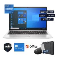 Laptop semi nueva HP ProBook 450 G8 Core i7 11va 8GB RAM 512GB SSD 15.6pul. - Mouse - Funda
