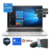 Laptop semi nueva HP ProBook 440 G9 Core i5 12va. 16GB RAM 256GB SSD 14pul. - Mouse - Funda - USB