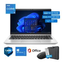 Laptop semi nueva HP EliteBook 640 G9 Core i5 12va 16GB RAM 512GB SSD 14pul - Mouse - Funda