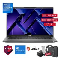 Laptop semi nueva Dell Latitude 7420 Core i7 11va 16GB RAM 256GB SSD 14pul - Mouse - Funda