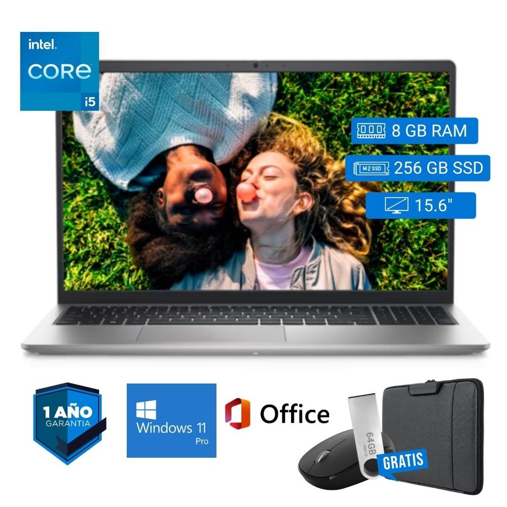 Laptop semi nueva Dell Latitude 3520 Core i5 11va 8GB RAM 256GB SSD 15.6pul - Mouse - Funda