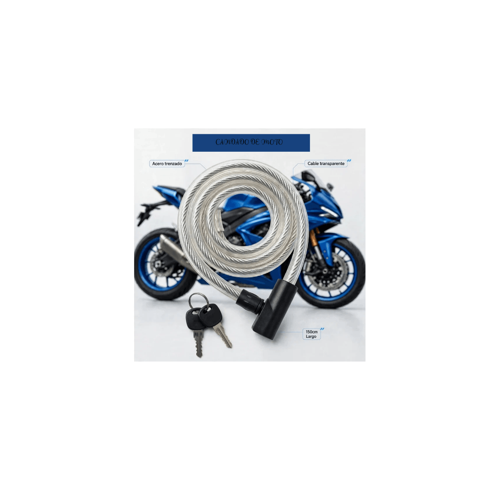 Seguro Para Moto - Negro