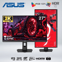 MONITOR GAMER ASUS ROG STRIX XG27AQNGV 27'' IPS 2K 360HZ 1MS NVIDIA G-SYNC.