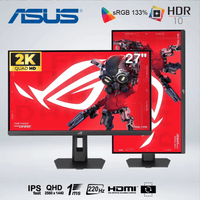 MONITOR ASUS ROG STRIX XG27ACSR 27'' IPS 2K 1MS 220Hz NVIDIA G-SYNC
