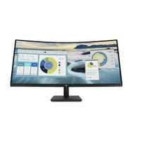 Monitor HP P34hc G4 WQHD VA USB-C Curvo 34 Pulgadas HDMI DP USB Negro