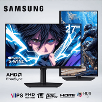 MONITOR GAMING SAMSUNG 27'' ODYSSEY G4 G40H LS27HG400ENXZA FHD 300HZ 1MS