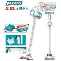 ASPIRADORA VERTICAL LI-ION 20V 0.8L PRESION 9KPA