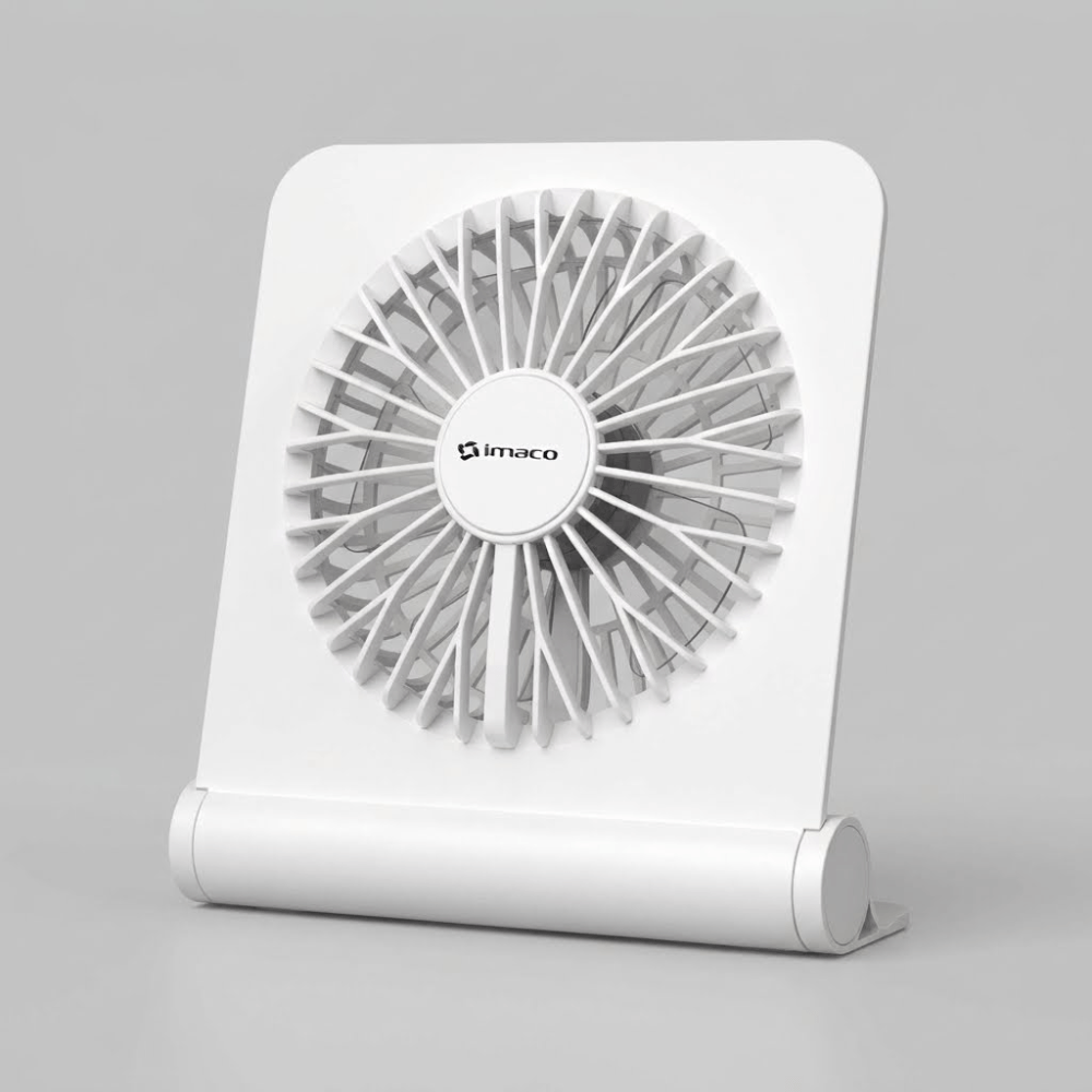 Ventilador de Mesa Imaco RF0504 5 USB Portatil Recargable