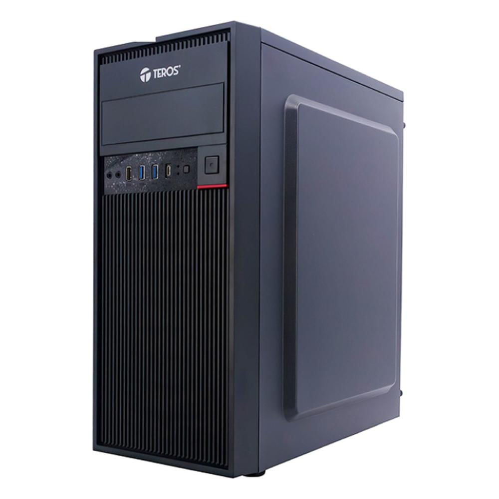 Case Gamer Teros TE-1319G Mid Tower ATX con Fuente 450W Negro