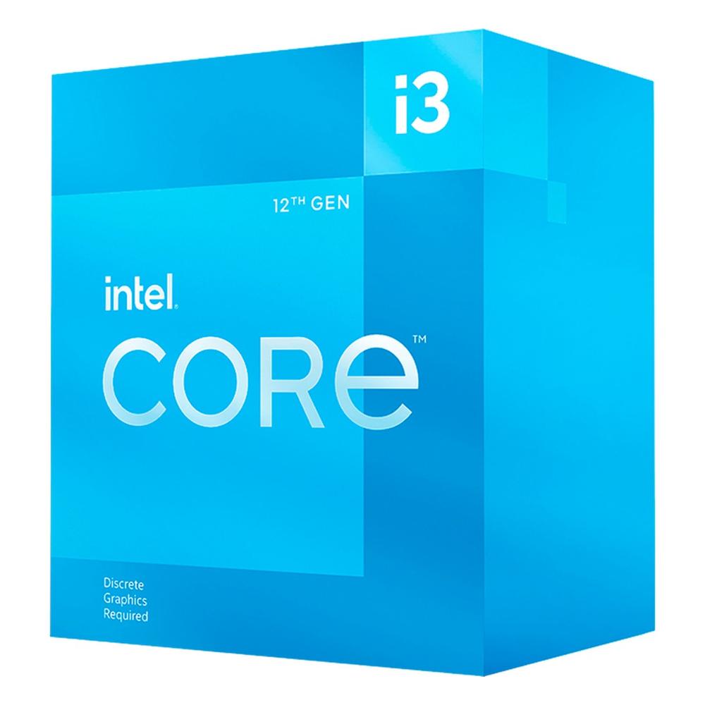 Procesador Intel Core i3-12100F 4 Núcleos 3.3 GHz Hasta 4.3 GHz LGA1700 Sin Gráficos Con Cooler
